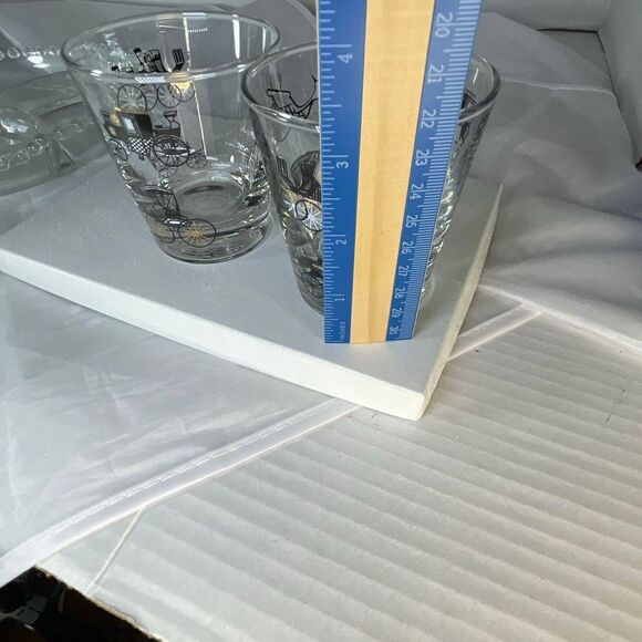 Set of VTG Libbey “ Horseless Carriage” whiskey glasses - Picture 6 of 7